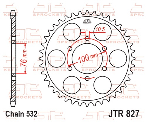 Foaie spate JT 42T, 532 [3]