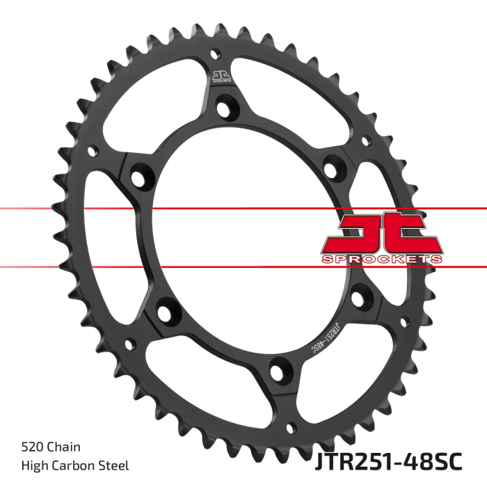 Foaie spate JT JTR 251-48SC 48T, 520 Self Cleaning Lightweight [2]