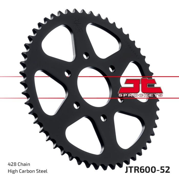 Foaie spate JT JTR 600-52 52T, 428 [3]