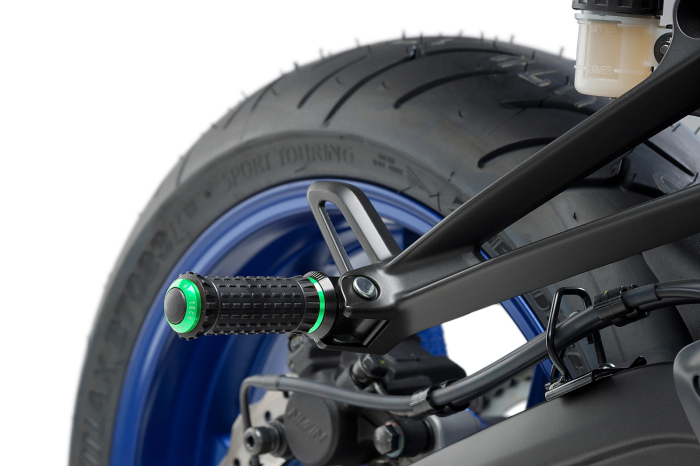 Footpegs without adapters PUIG R-FIGHTER S verde [3]