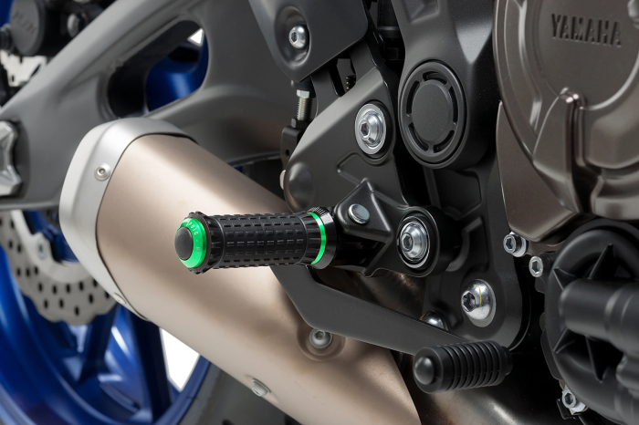 Footpegs without adapters PUIG R-FIGHTER S verde [2]