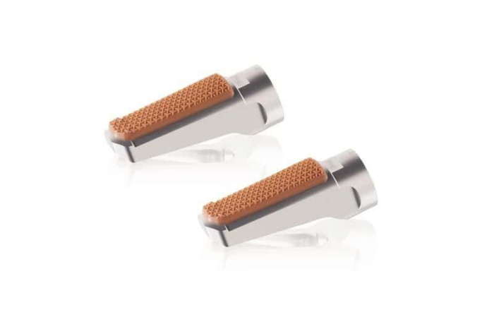 Footpegs without adapters PUIG SPORT VINTAGE 9189P argintiu [1]