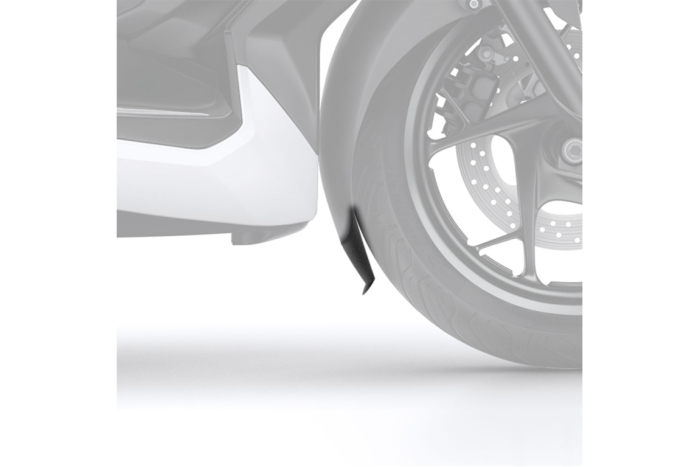 Front fender extension PUIG 3664N Negru [2]
