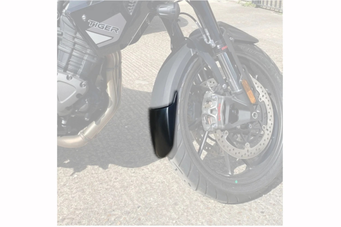 Front fender extension PUIG Negru [2]
