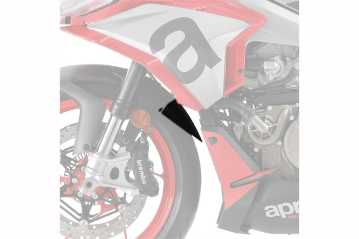 Front fender extension PUIG Negru [2]