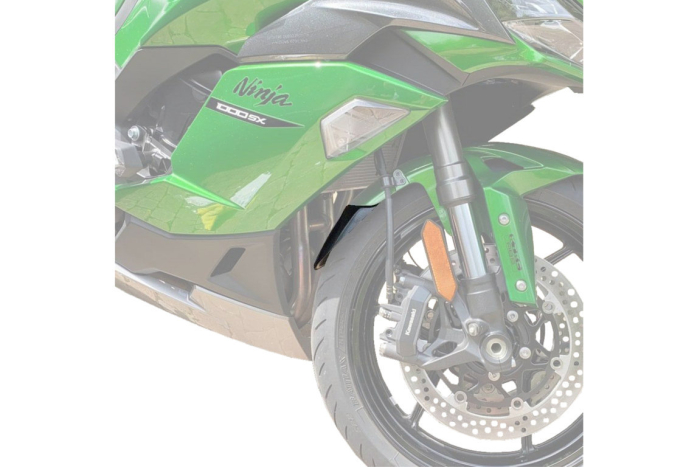 Front fender extension PUIG Negru [2]