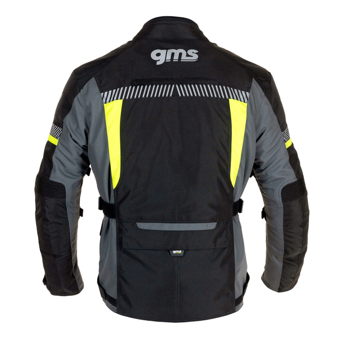 Geaca 3 in 1 touring GMS EVEREST black-anthracite-yellow M [2]