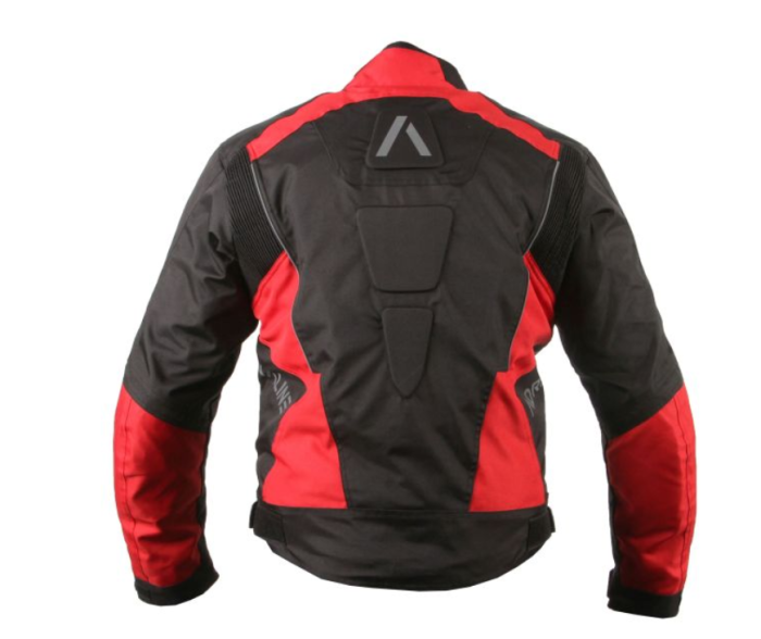 Geaca moto ADRENALINE HERCULES PPE culoare negru/rosu [4]
