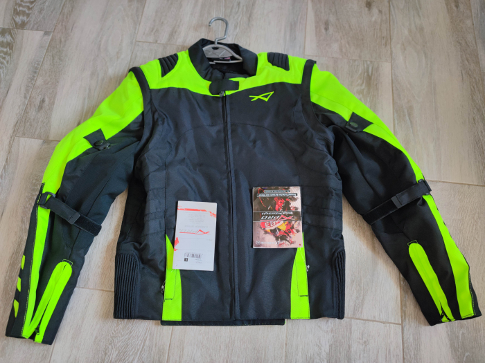 Geaca textil A-pro Diablex Fluo moto [3]
