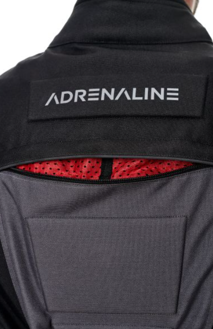 Geaca textil touring Adrenaline Pyramide 2.0 fluorescent/galben/gri/negru [4]
