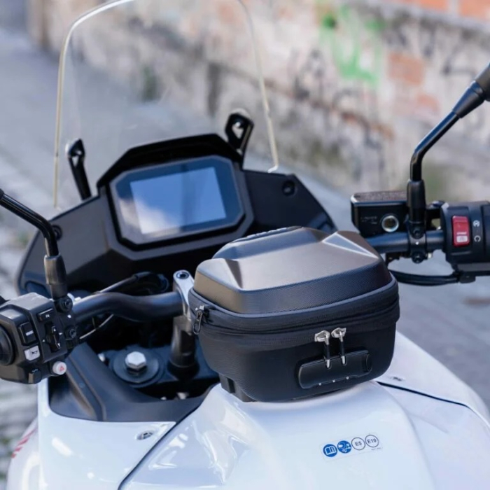 Geanta de rezervor (tank bag) SHAD E03CL PRO X0SE03CLP for click system With LOCK and Key [10]