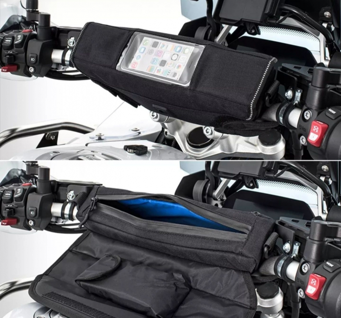 Geanta / gentuță ghidon moto/ATV universală [6]