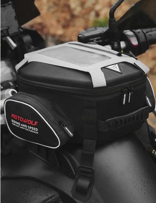 Geanta Motowolf rezervor / spate moto bag motocicleta [4]