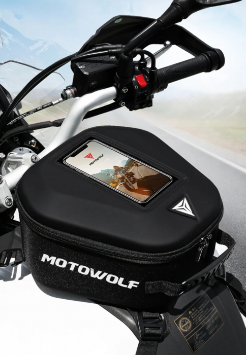 Geanta rezervor Motowolf tankbag moto [6]