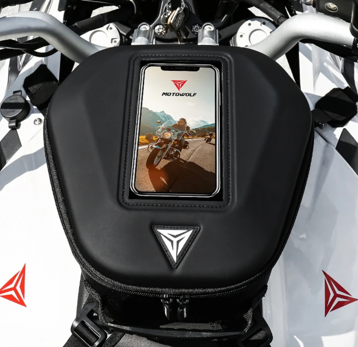 Geanta rezervor Motowolf tankbag moto [4]