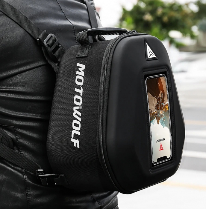 Geanta rezervor Motowolf tankbag moto [5]