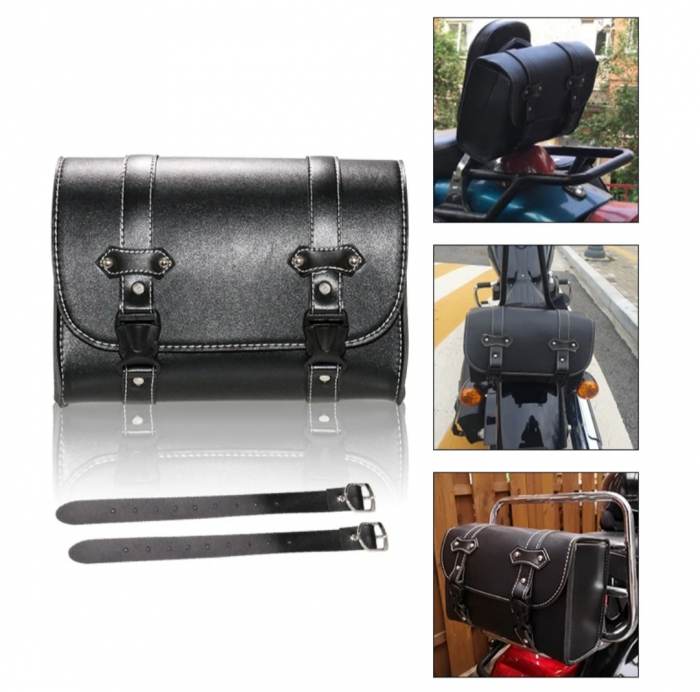 Geanta spate moto custom bobber chopper cruiser [3]