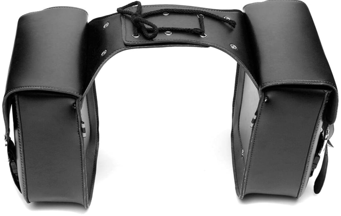 Geanti laterale moto coburi mici geanta motocicleta scuter piele eco [2]