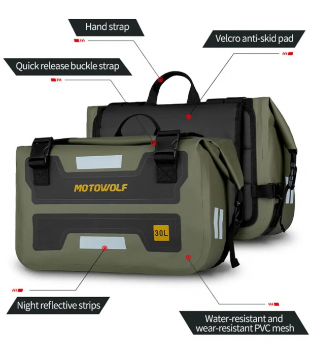 Genti laterale Motowolf 2*30L [2]