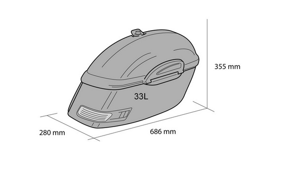 Genti rigide CUSTOMACCES TOURING Negru pair, with KF universal support [2]