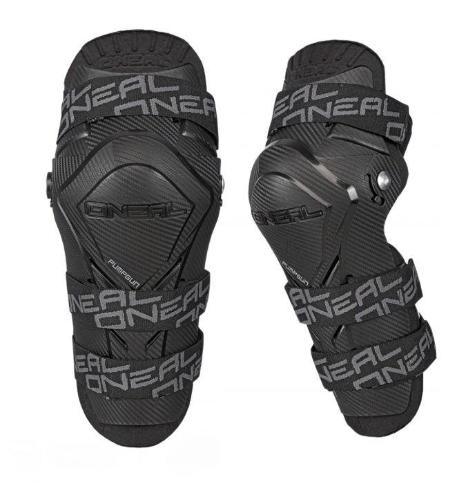 Genunchiere O'Neal Pumpgan Carbon Look moto ATV protecții genunchi [1]