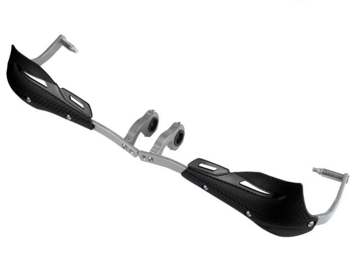 Handguard protecții maini moto cross enduro atv aluminiu carbon [3]