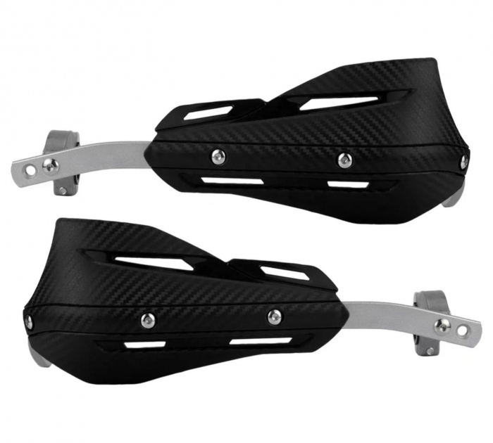 Handguard protecții maini moto cross enduro atv aluminiu carbon [2]