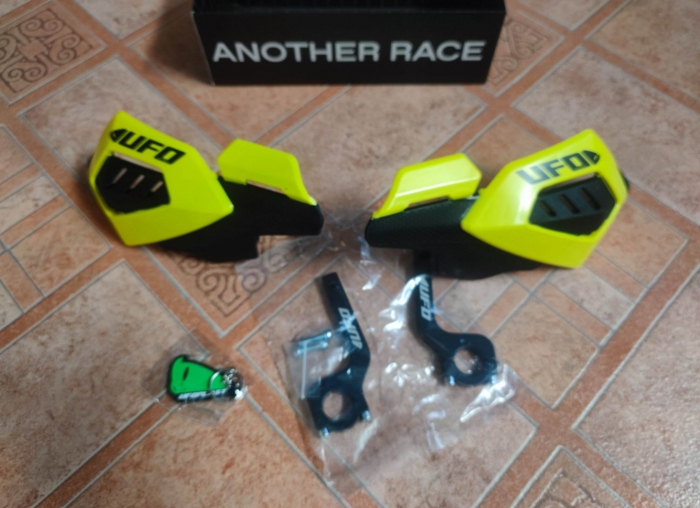 Handguard UFO Plast moto protecții maini enduro cross ATV [4]