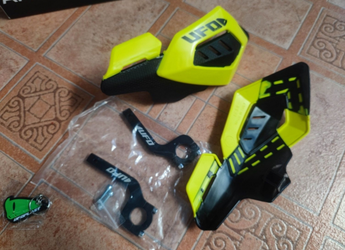 Handguard UFO Plast moto protecții maini enduro cross ATV [3]