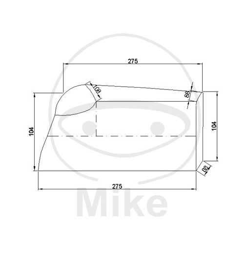 Husa moto JMP calitate superioara Negru [2]