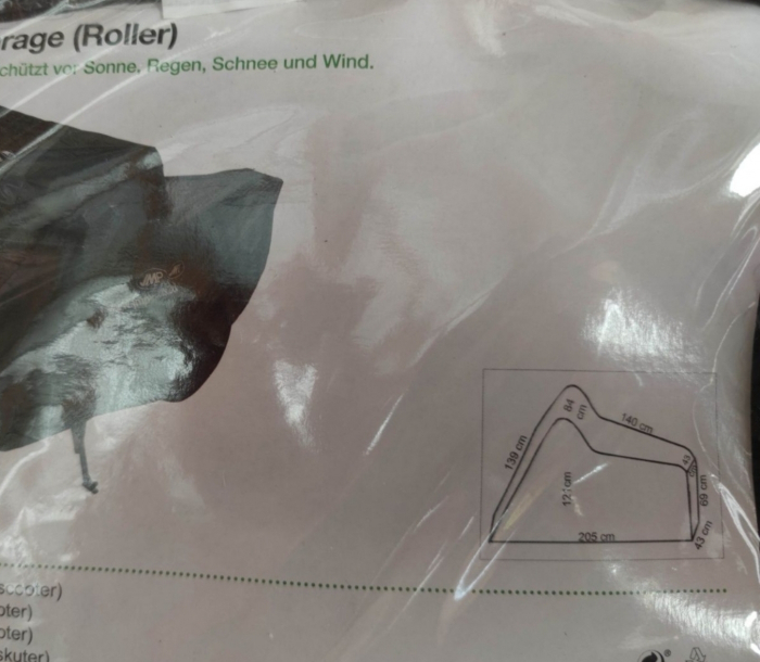 Husa prelata moto exterior Premium JMT [4]