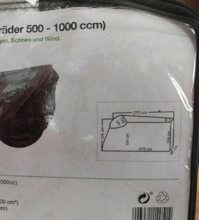 Husa prelata moto exterior Premium JMT [6]