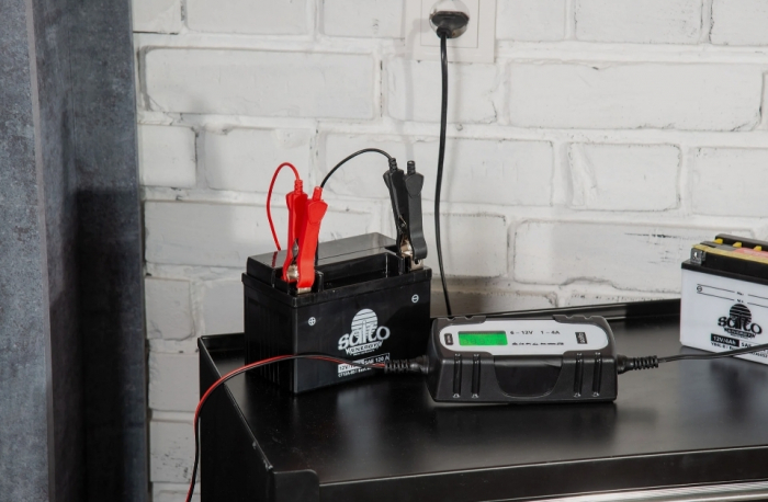 Încărcător baterie Saito redresor 12v moto atv [2]