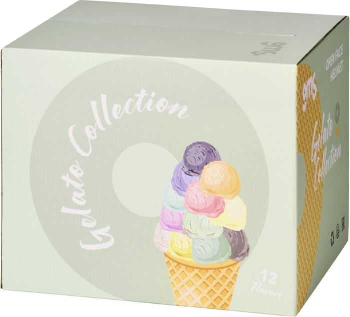 Jet helmet GMS GELATO Limone M [6]