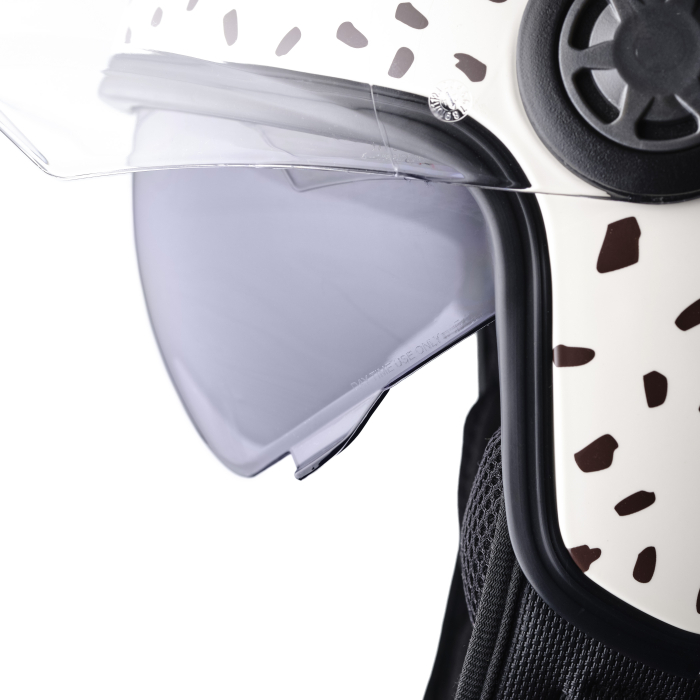 Jet helmet GMS GELATO stracciatella M [5]
