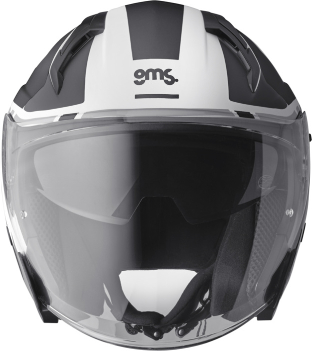 Jet helmet GMS VECTUS black-white S [2]