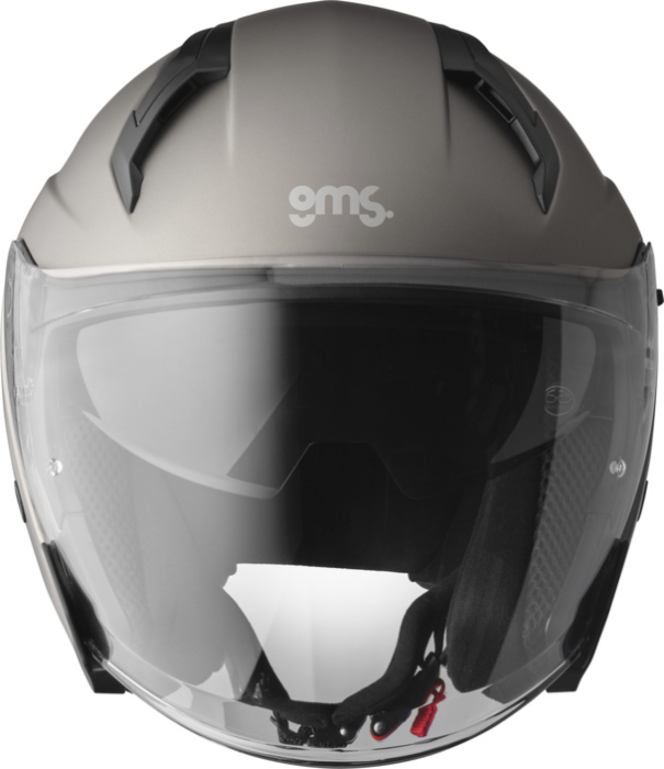 Jet helmet GMS VECTUS matt titanium XL [2]