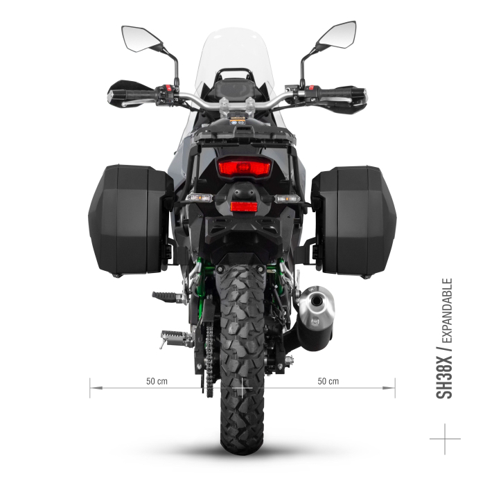 Kit de prindere cutii laterale SH36 3P System SHAD pentru KAWASAKI KLE 500 / SE (2025andlt;) 2026-2026 [2]
