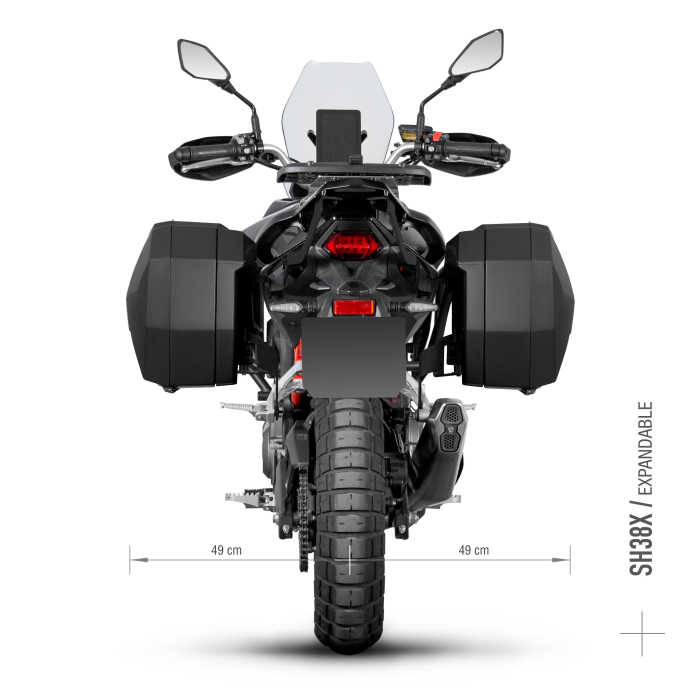 Kit de prindere cutii laterale SH36 3P System SHAD pentru MORBIDELLI T 352 X 2025-2026 [2]