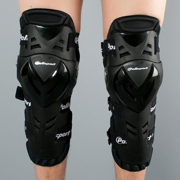 Knee guard POLISPORT DEVIL 8001500001 adult Negru [5]
