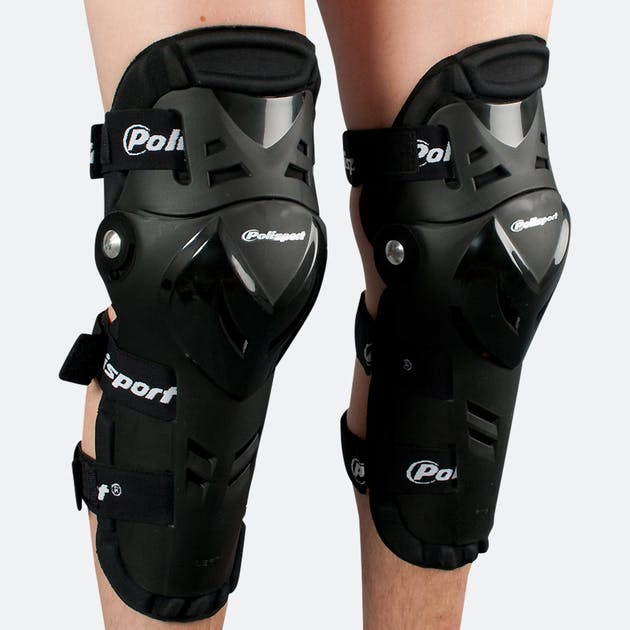 Knee guard POLISPORT DEVIL 8001500001 adult Negru [3]