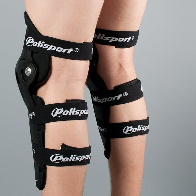 Knee guard POLISPORT DEVIL 8001500001 adult Negru [4]