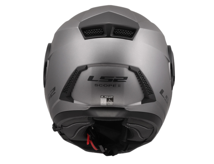 LS2 FF902 SCOPE II SOLID MATT TITANIUM-06 [8]