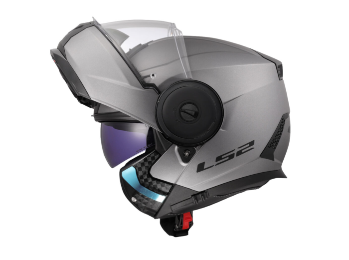 LS2 FF902 SCOPE II SOLID MATT TITANIUM-06 [7]