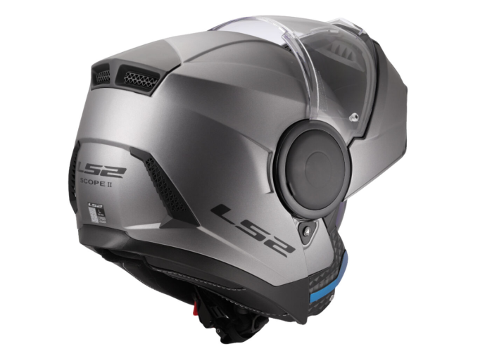 LS2 FF902 SCOPE II SOLID MATT TITANIUM-06 [9]