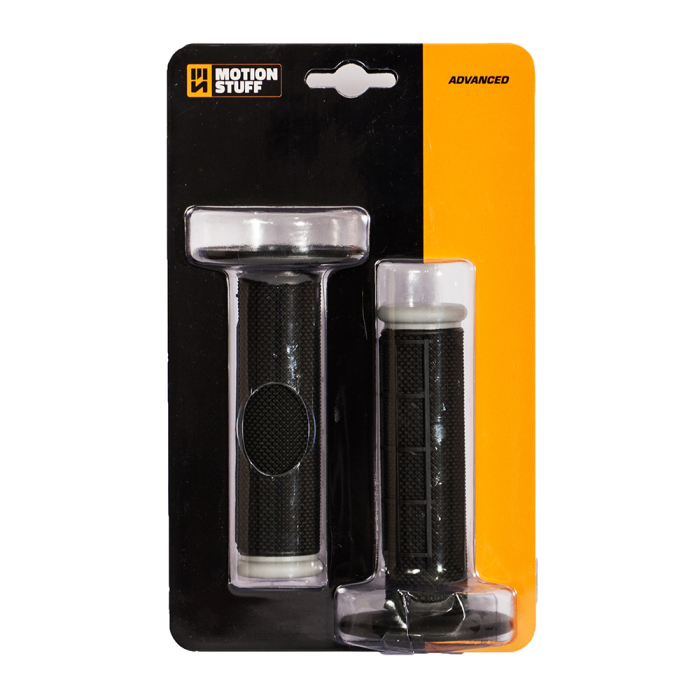 Mansoane MX-Enduro MOTION STUFF ADVANCED negru/gri (half-waffle) [2]