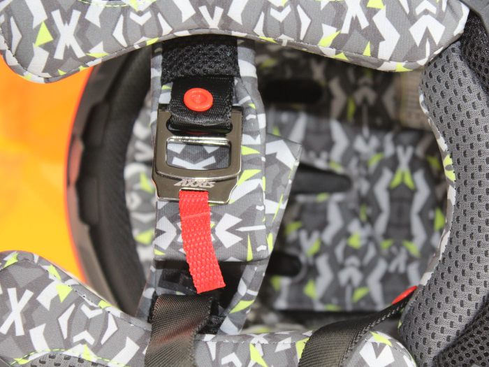 MX helmet AXXIS WOLF ABS star track a4 gloss fluor orange M [10]