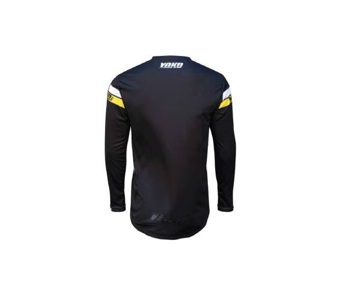 MX jersey YOKO TRE negru/galben L [2]