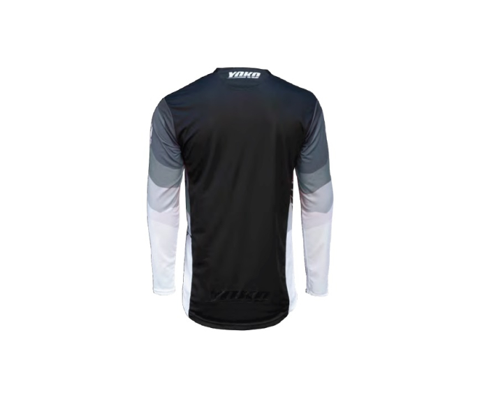 MX jersey YOKO TWO black/white/grey L [2]