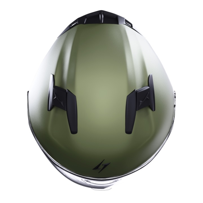 Open face helmet STORMER RIVAL kaki matt S [3]